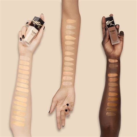 ysl all hours foundation tonos